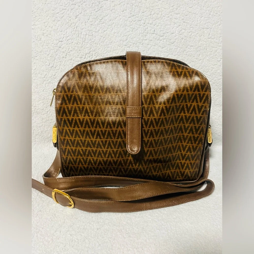 Mario Valentino Monogram Crossbody Bag - Picture 5 of 15